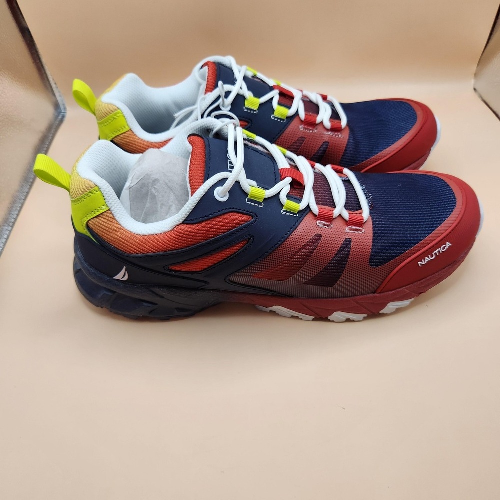 Nautica Mesa Shoes Mens Size 11 Multicolor Low Trail Hiker Sneakers CM0590